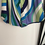 Iride-print Shorts
