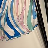 Pucci Marmo printed  twill shorts