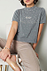 Pearl Studded Half Sleeve Sweater