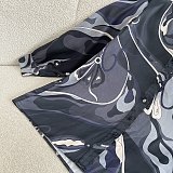 Marble Printed Shirt & Loose Pants
