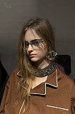 Eyewear round-frame Sunglasses