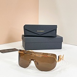 Statement Sunglasses in Black and gold