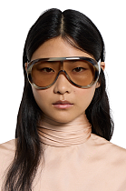 Rectangular Frame Sunglasses
