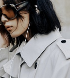 Rectangular Frame Sunglasses