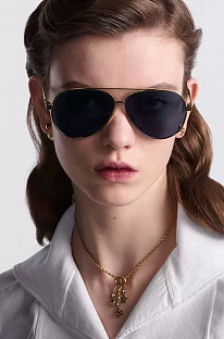 Cannage A1U Gold Aviator Frame