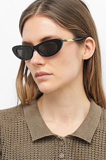 Acetate Oval Sunglasses