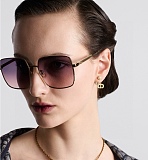 Cannage SIU Gold Square Frame Sunglasses