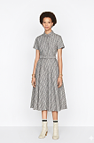 Mid-Length Belted Dress