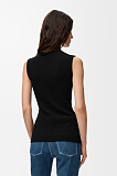 Sleeveless top in viscose blend