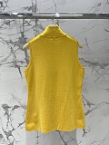 Sleeveless top in viscose blend