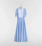Mid-Length Plastron Shirtdress