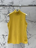 Sleeveless top in viscose blend