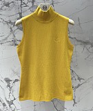 Sleeveless top in viscose blend