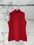 Sleeveless top in viscose blend