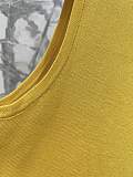 Sleeveless top in viscose blend