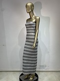 Slim-fit Strapless Long Dress