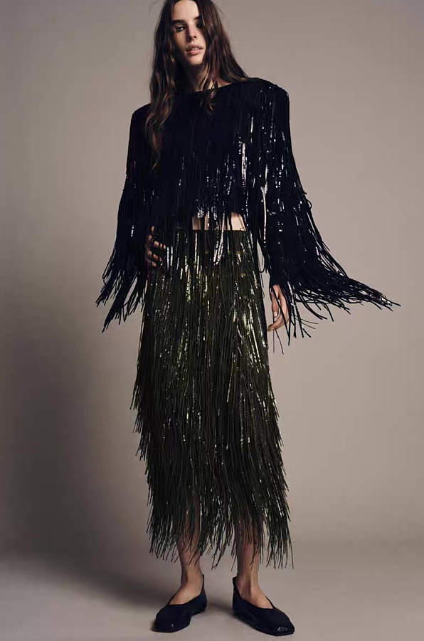 Tasselled Skirt