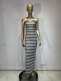 Slim-fit Strapless Long Dress