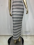 Slim-fit Strapless Long Dress