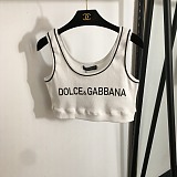 Cropped Ribbed Tank Top