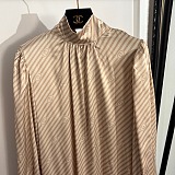Tie-detailed Silk-jacquard Midi Dress