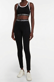 Logo Band Sports Bra