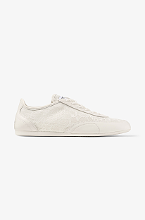 Latte Leather Mix and Jimmy Choo Lace Low Top Trainers