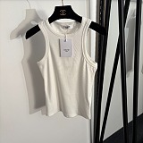 Ribbed Logo Tank Top