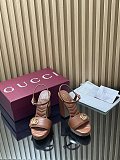 Women's platform sandal with Double G