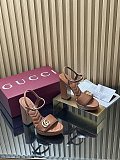 Women's platform sandal with Double G