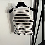 Sequins Ribbed Tank Top