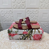 leather Logo-plaque Sandals