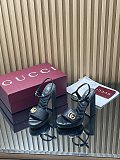 Women's platform sandal with Double G