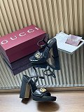 Women's platform sandal with Double G