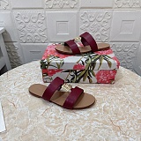 leather Logo-plaque Sandals
