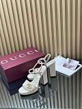 Women's platform sandal with Double G