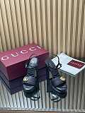 Women's platform sandal with Double G