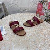 leather Logo-plaque Sandals