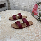 leather Logo-plaque Sandals