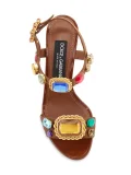 105MM Embellished Sandals