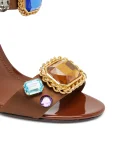 105MM Embellished Sandals
