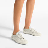 Latte Leather Mix and Jimmy Choo Lace Low Top Trainers