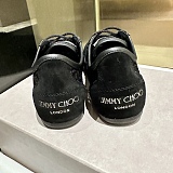 Black Leather Mix and Jimmy Choo Lace Low Top Trainers
