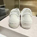 Latte Leather Mix and Jimmy Choo Lace Low Top Trainers