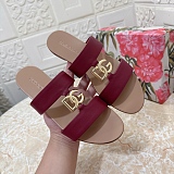 leather Logo-plaque Sandals