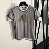 Double-layer jersey T-shirt