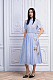 Dior Striped Poplin Flare Midi Dress