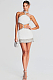 Eclipse Radiance Halter Mini Dress