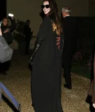Balenciaga Cathedral Print and Distressed Hem Oversized Black  Metal-Style Graphic Long Tail T-Shirt