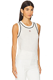 Knitted Vest with Logo